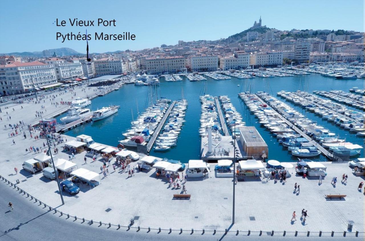 Ferienwohnung Le Pytheas Vieux Port Marseilles Exterior foto